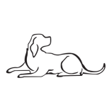 dog logo mark